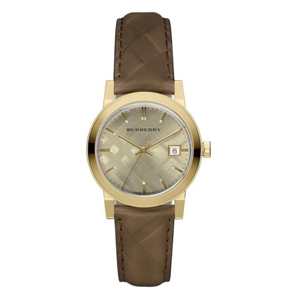 Burberry Dark Brown / Gold Watch